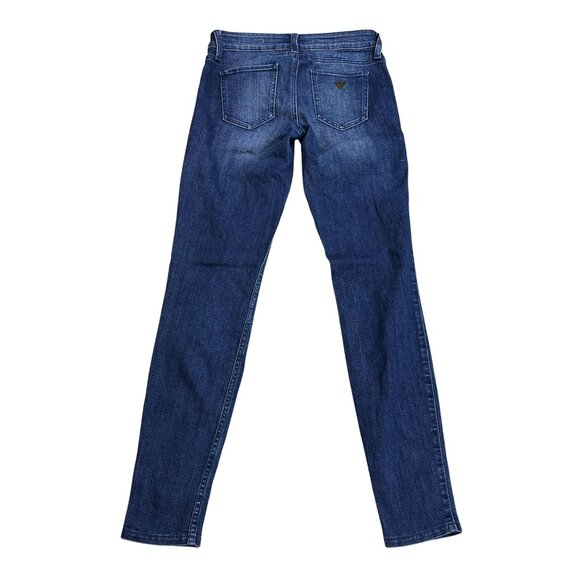 Guess Womens Power Skinny Jeans Size 25 Medium Wash Denim - Picture 2 of 13
